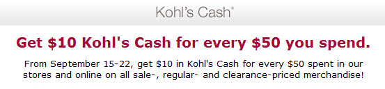 Kohl's Discount Code